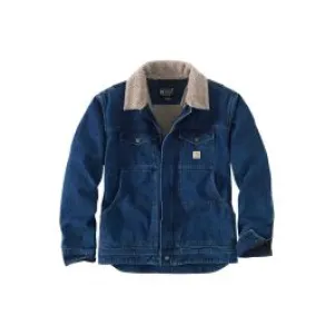 105478&#x20;Work&#x20;jacket&#x20;Denim&#x20;Sherpa&#x20;Lined&#x20;-&#x20;Carhartt