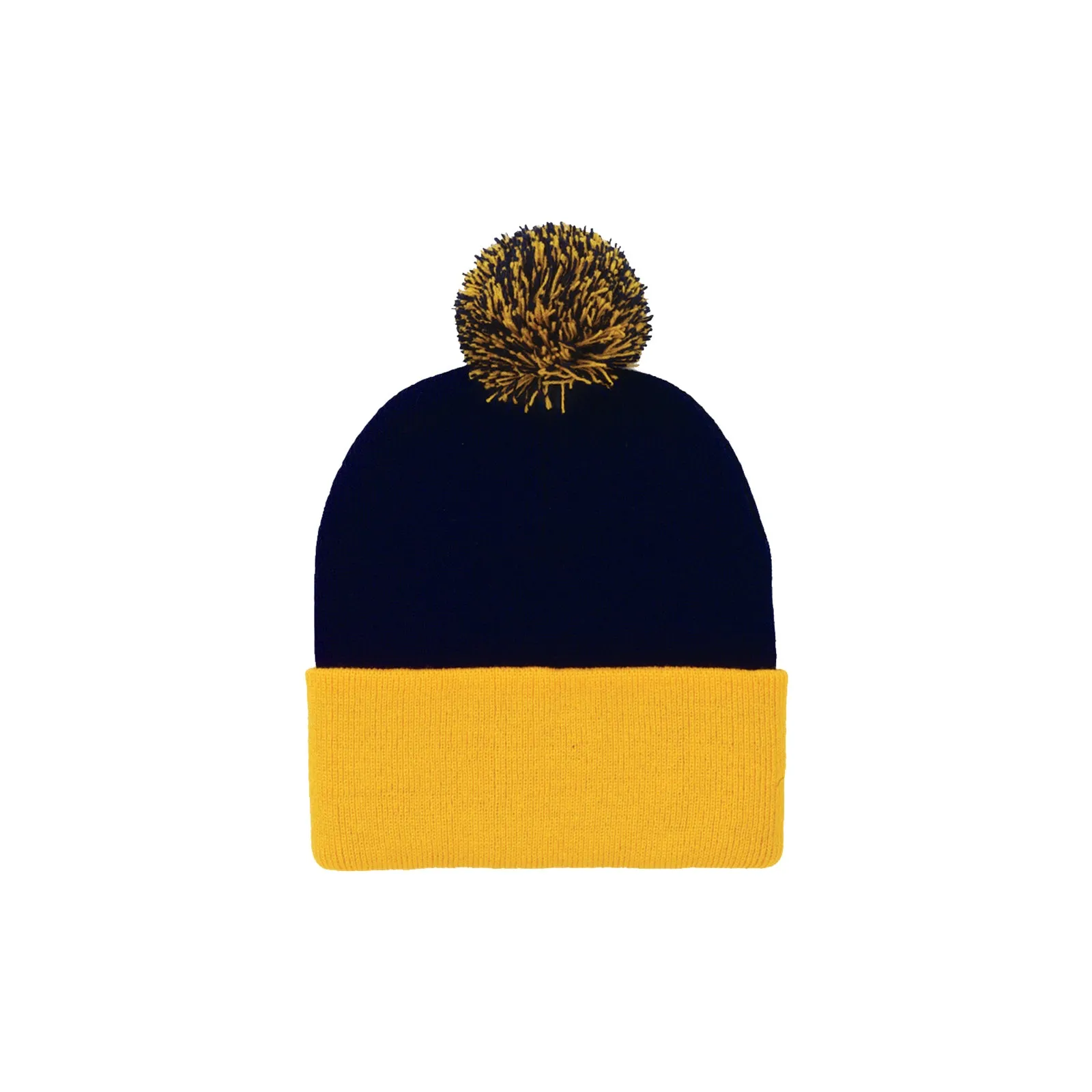 12" Pom-Pom Knit Tuque