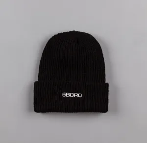 5Boro Logo Beanie - Black