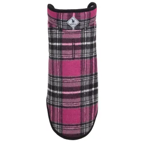 Alpine Plaid Dog Jacket Pink/Black