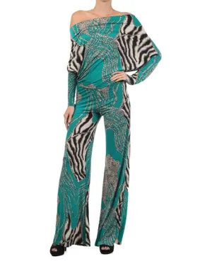 Animal Print Jumpsuit