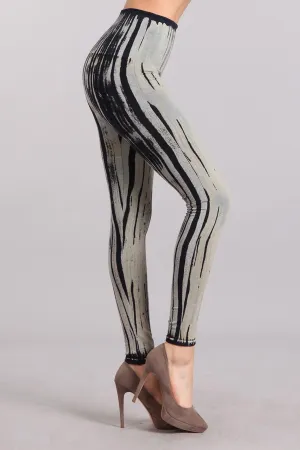 B2361USAY Patterned Leggings