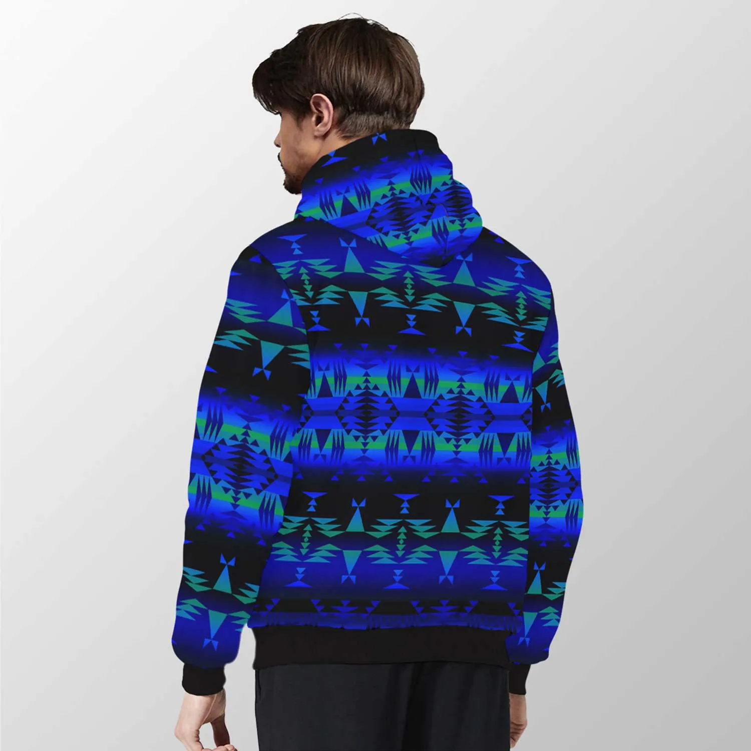 Between the Blue Ridge Mountains Sherpa Hoodie