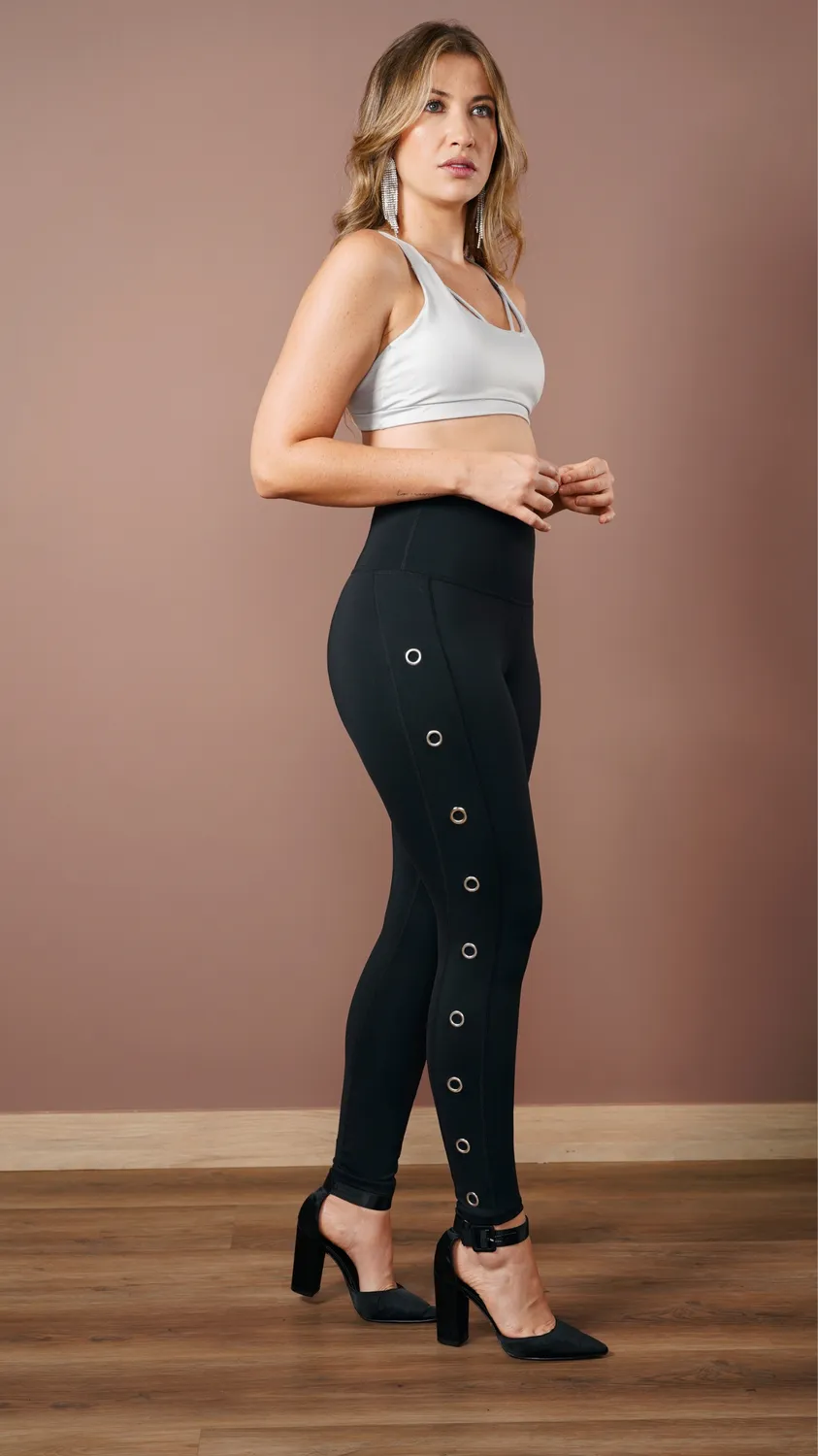 BJX High Waist Black Leggings Ref. 4306