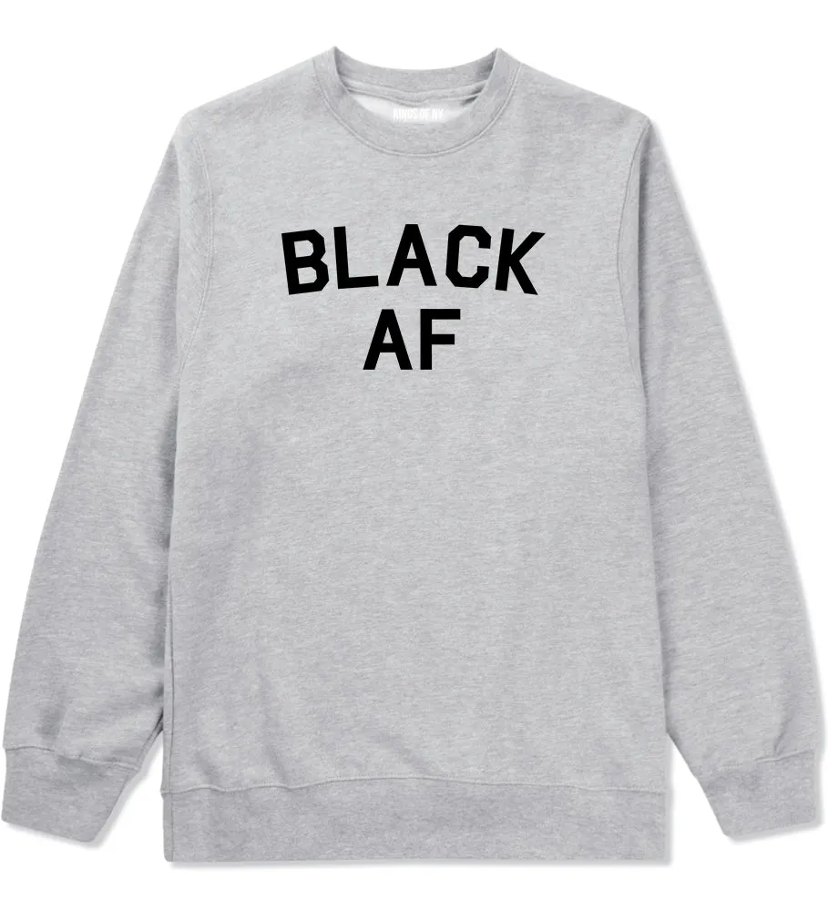 Black AF Mens Crewneck Sweatshirt