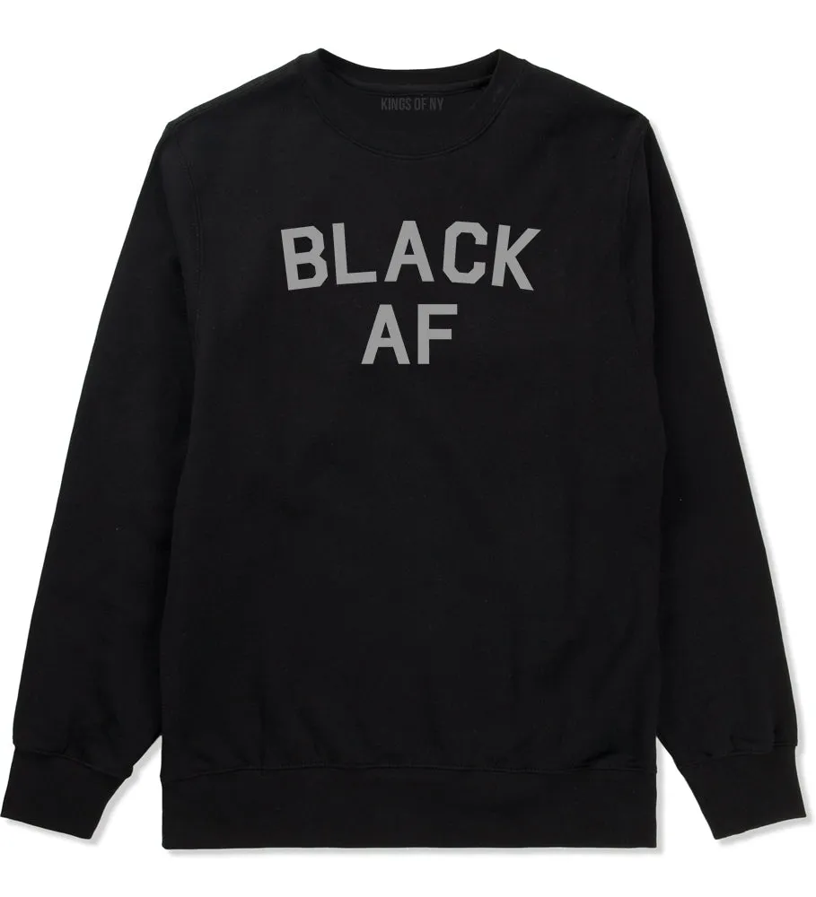 Black AF Mens Crewneck Sweatshirt