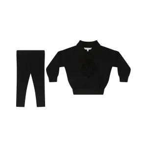 Black Baby Logo Leggings Outfit