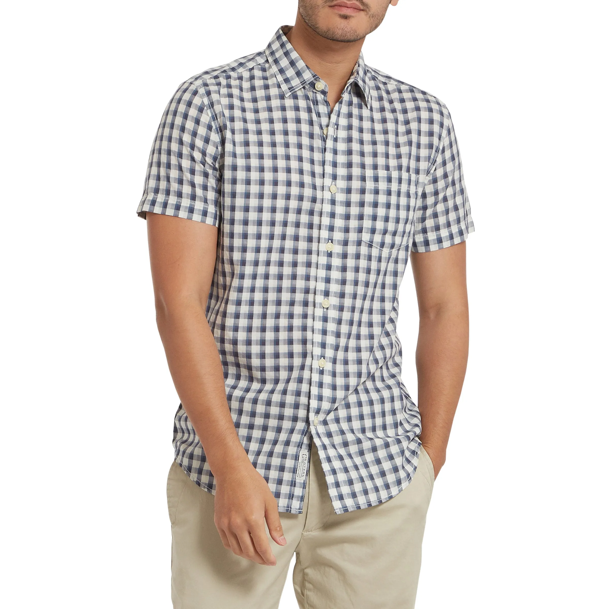 Blake Gingham - Navy Cream (Final Sale)