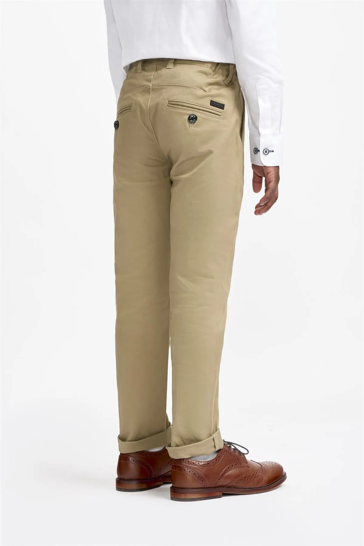 Boys Dakota Chinos Stone