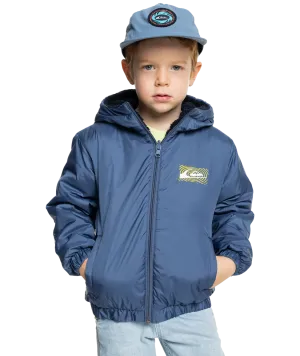 Boys Reversible All Seas Jacket in Vintage Indigo