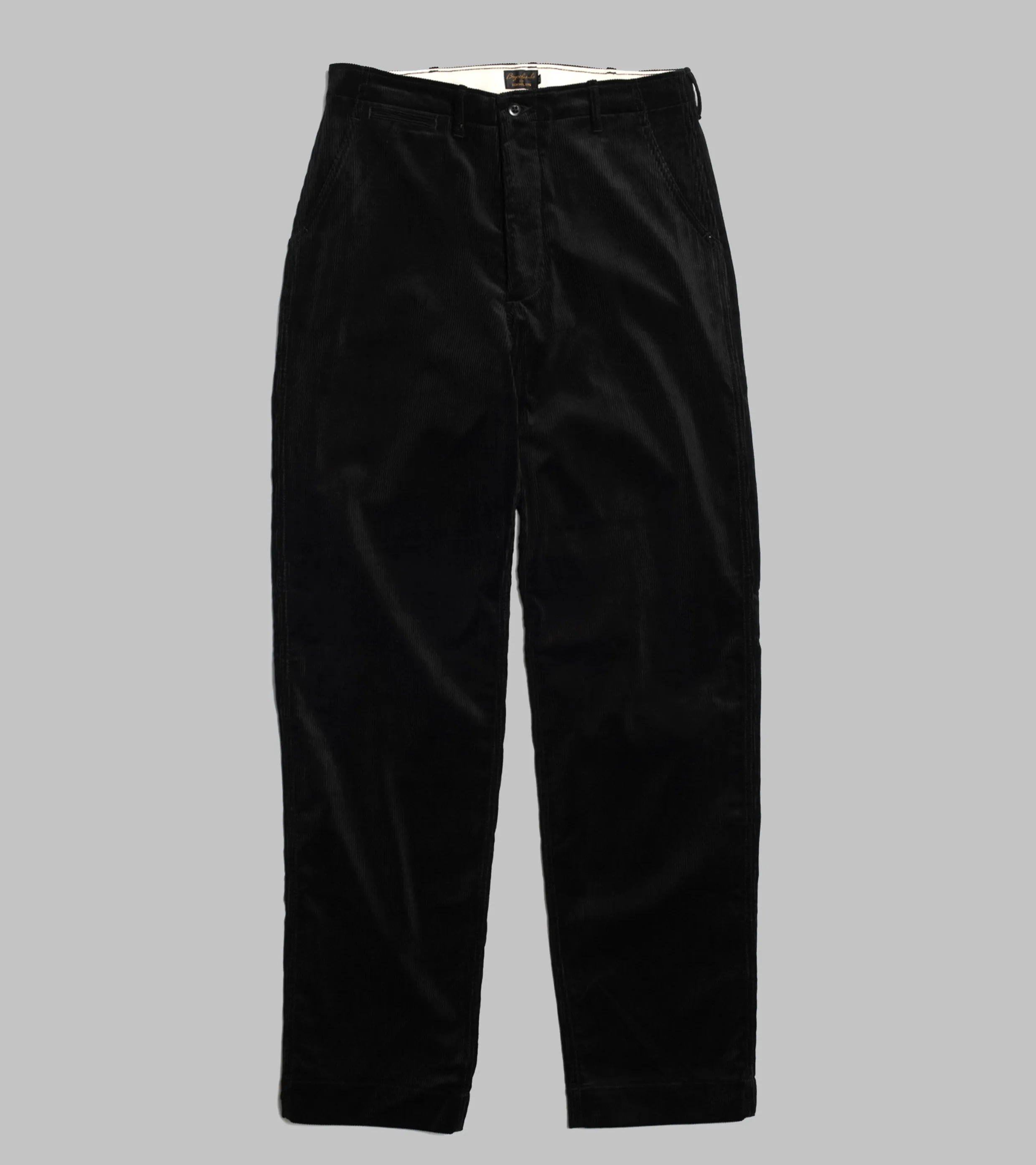 Bryceland's Army Chinos Corduroy Black