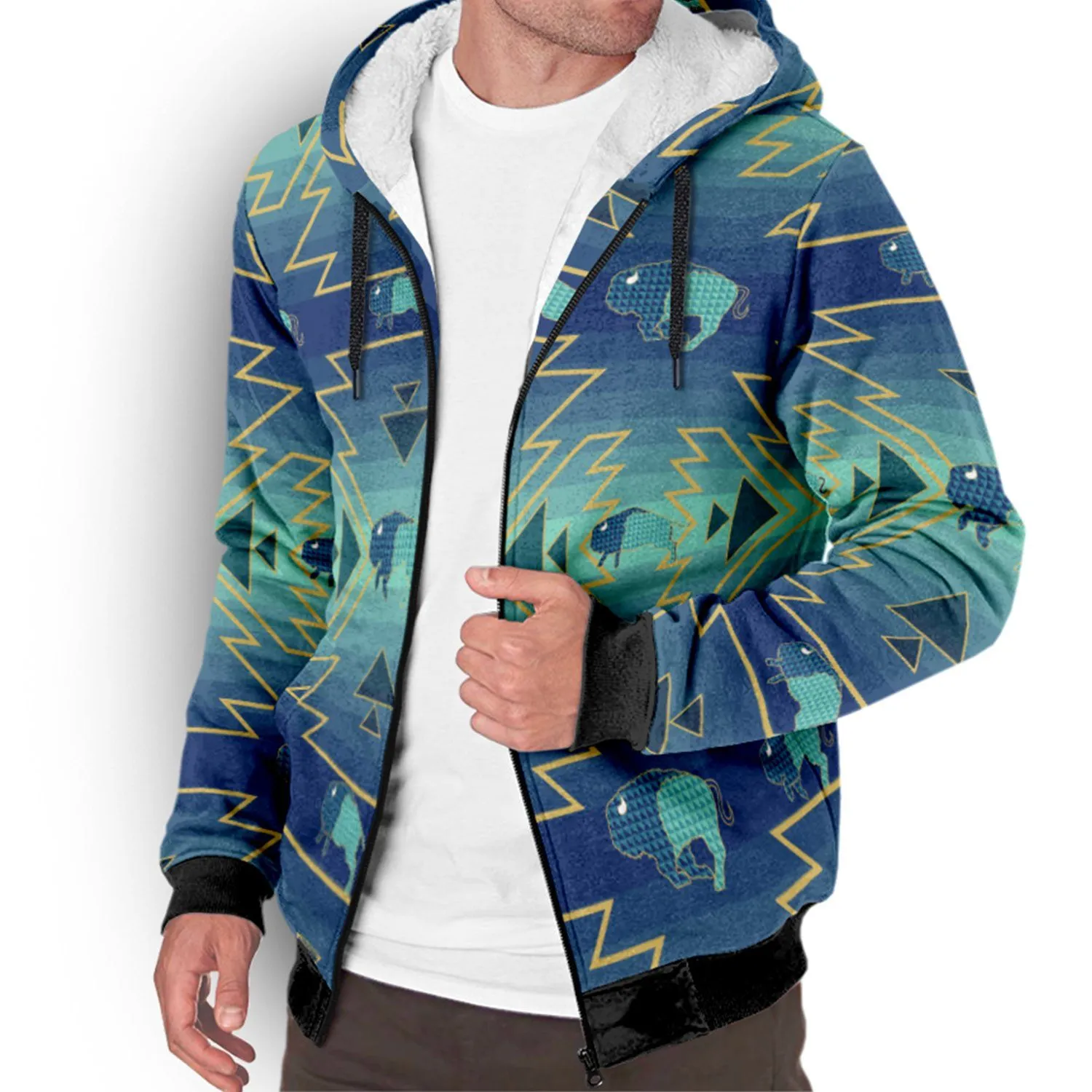 Buffalo Run Sherpa Hoodie