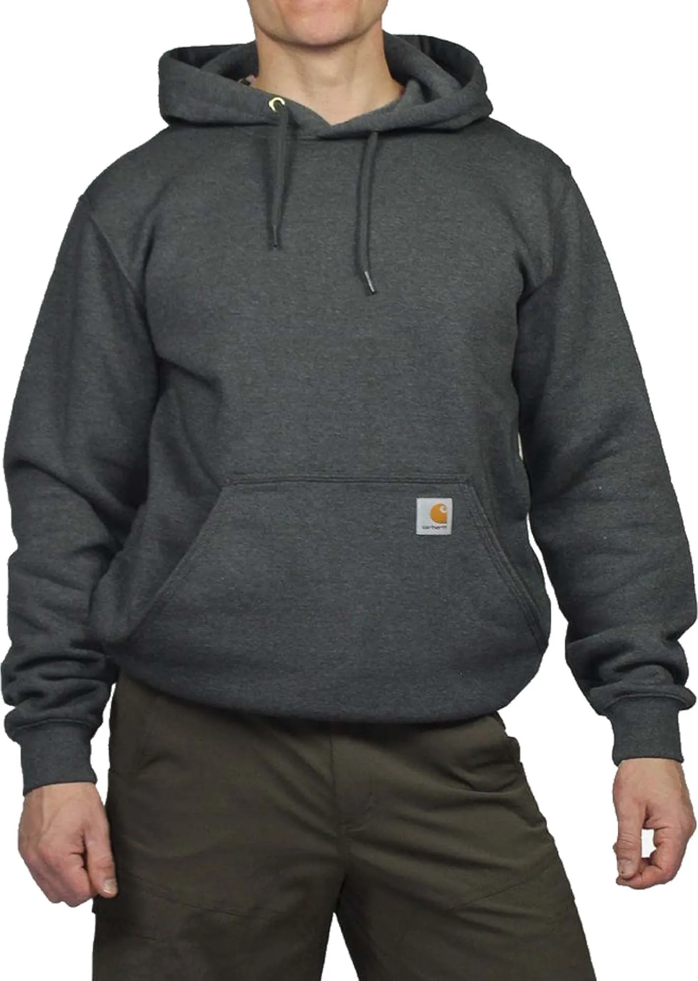 Carhartt Men&#x27;s Hooded Sweatshirt Carbon Heather | Buy Carhartt Men&#x27;s Hooded Sweatshirt Carbon Heather here | Outnorth