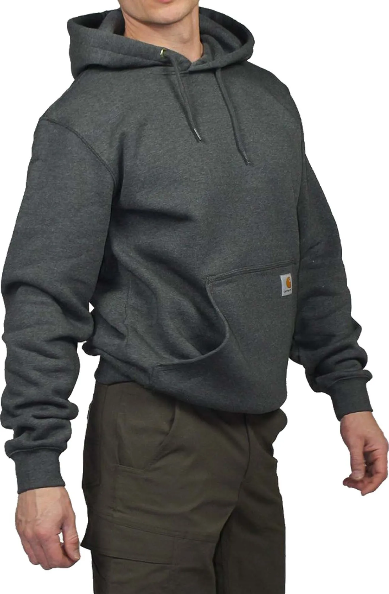 Carhartt Men&#x27;s Hooded Sweatshirt Carbon Heather | Buy Carhartt Men&#x27;s Hooded Sweatshirt Carbon Heather here | Outnorth