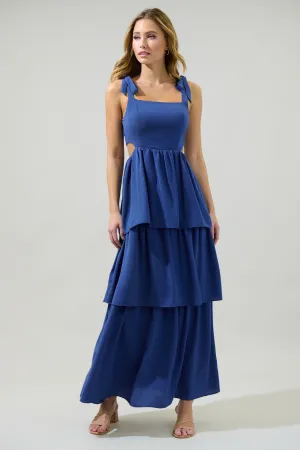 Carmen Alvera Tiered Maxi Dress