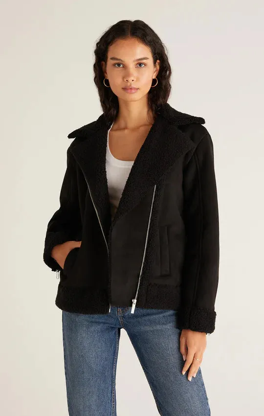 Celeste Faux Suede Jacket