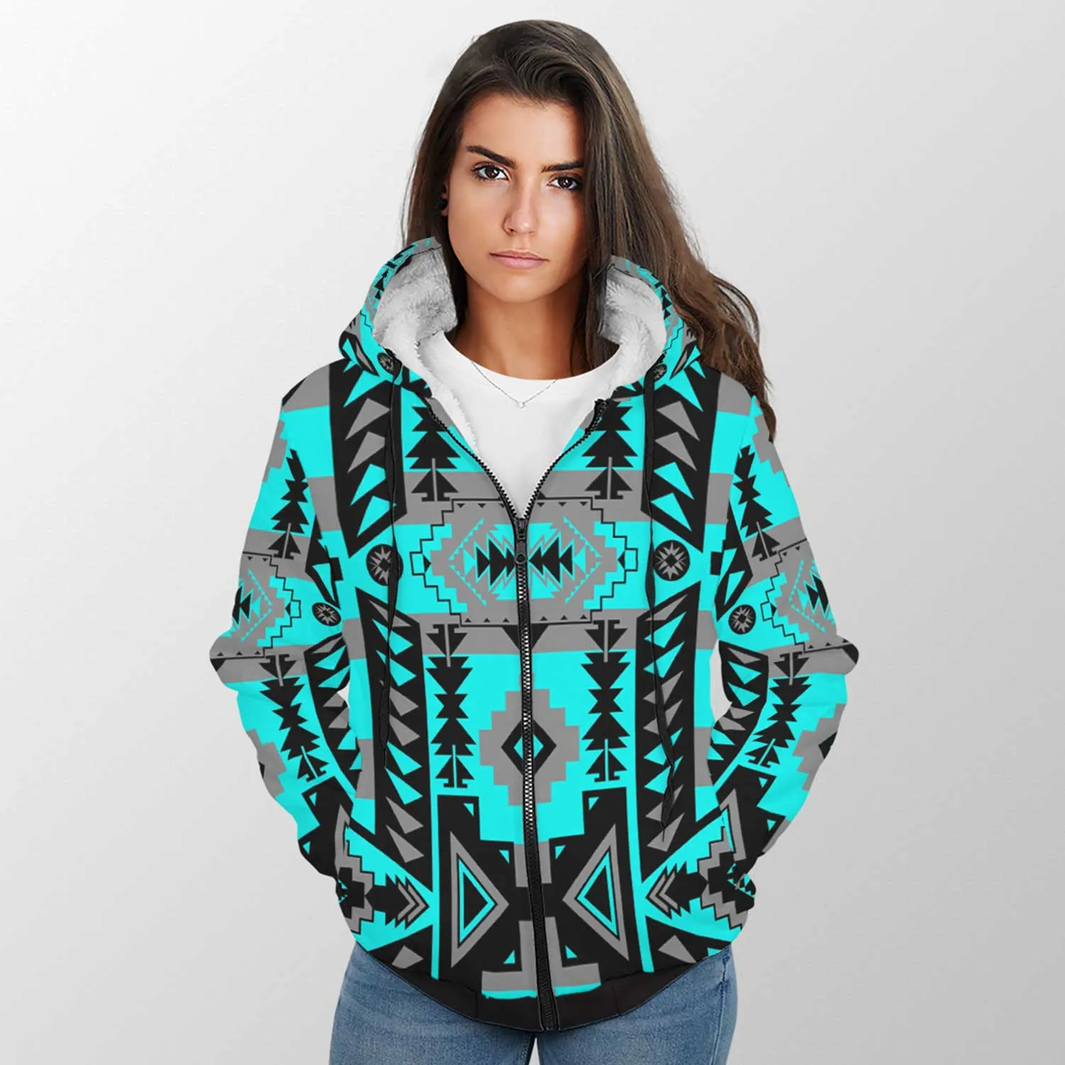 Chiefs Mountain Sky Sherpa Hoodie