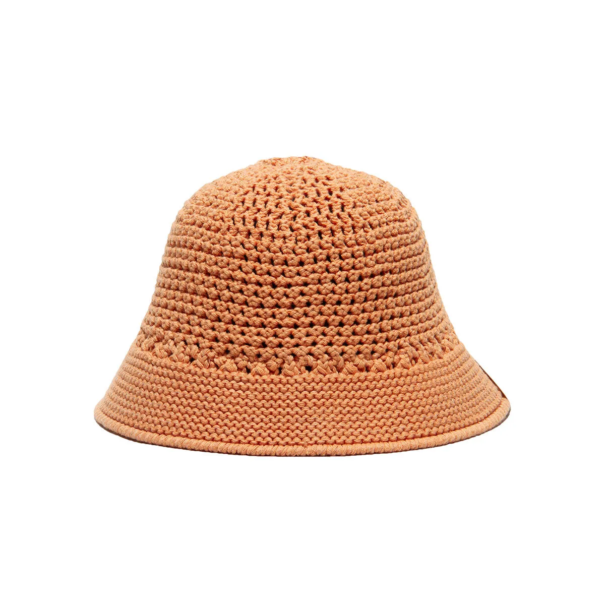 COTTON KNIT HAT - Orange