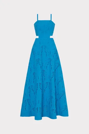 Crosby Butterfly Eyelet Maxi Dress