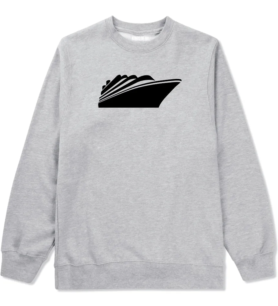 Cruise Ship Mens Crewneck Sweatshirt