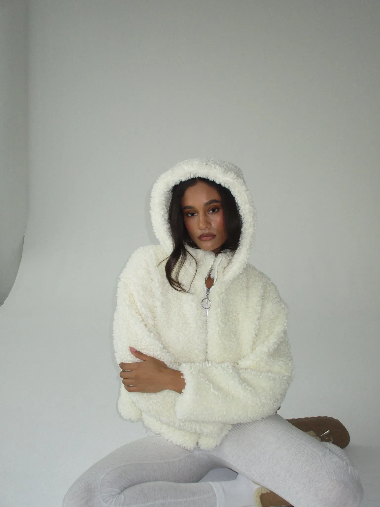 Curly Sherpa Jacket