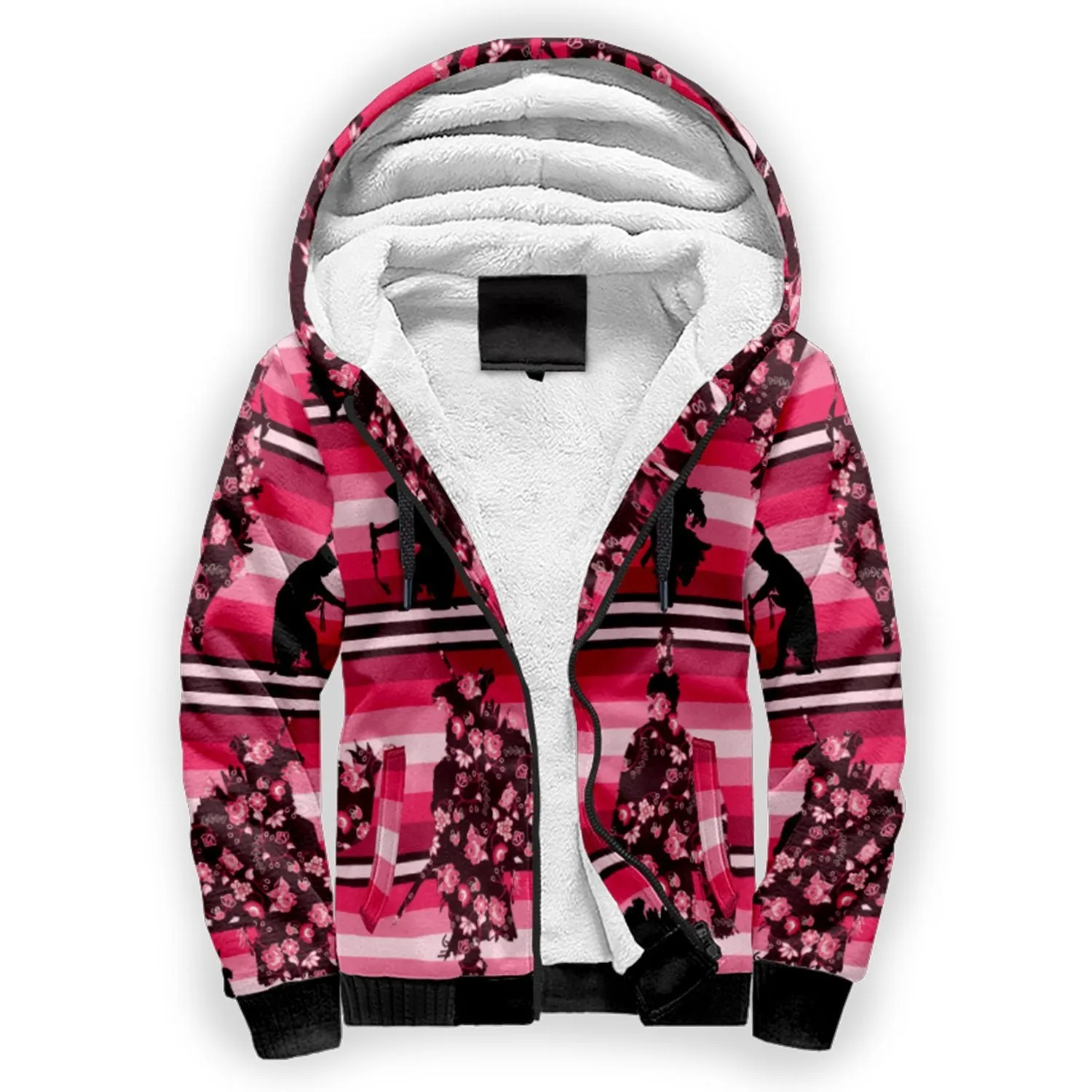 Dancers Floral Amour Sherpa Hoodie