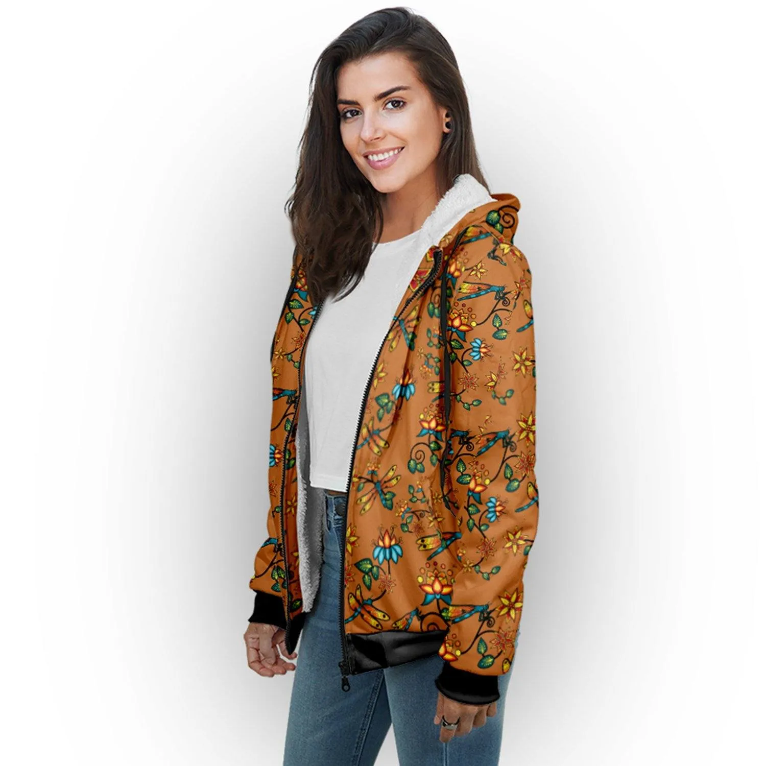 Dragon Lily Sierra Sherpa Hoodie