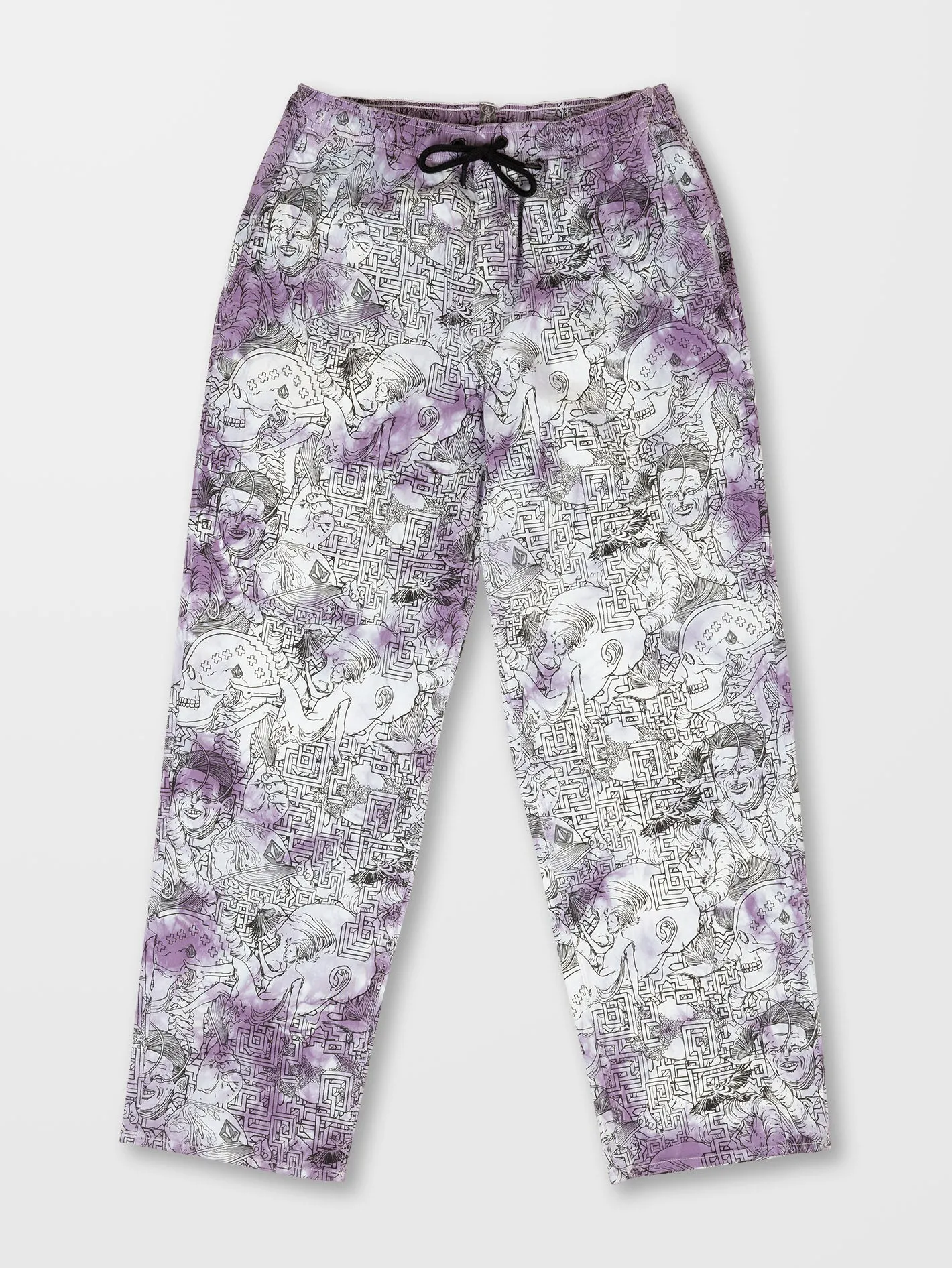 Ed Merlin Murray Elasticated Waist Trousers - PRINT