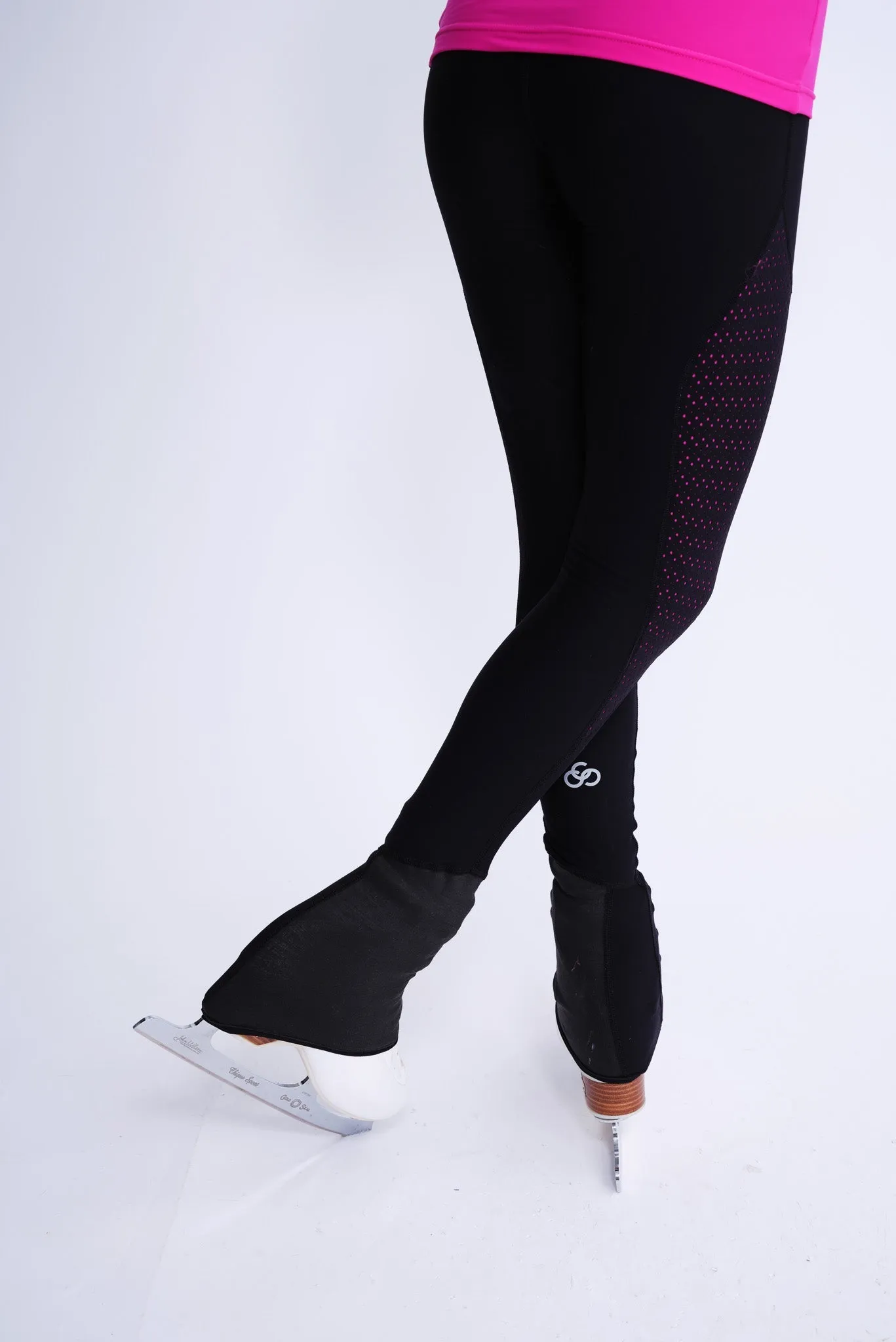 Empower On-Ice Leggings in Fuchsia