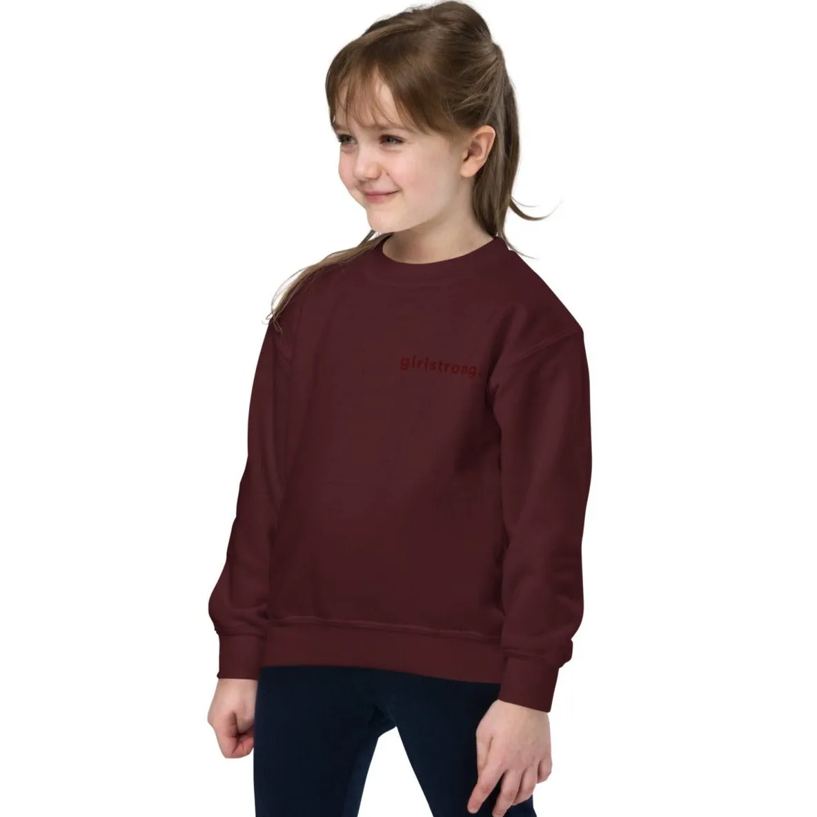 EVERYDAY GIRLSTRONG SWEATSHIRT MAROON