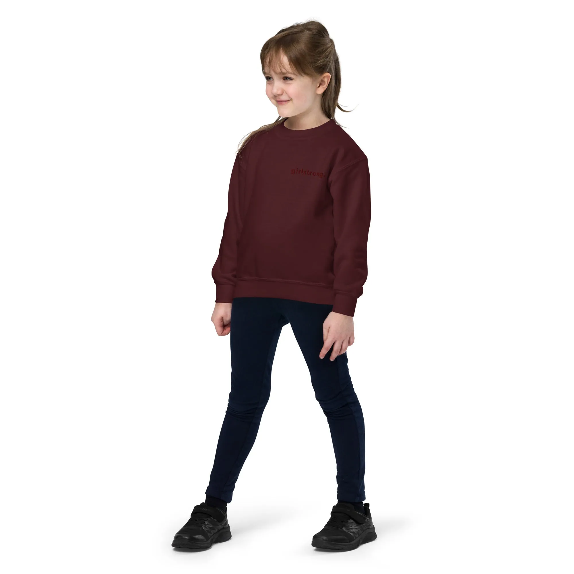 EVERYDAY GIRLSTRONG SWEATSHIRT MAROON