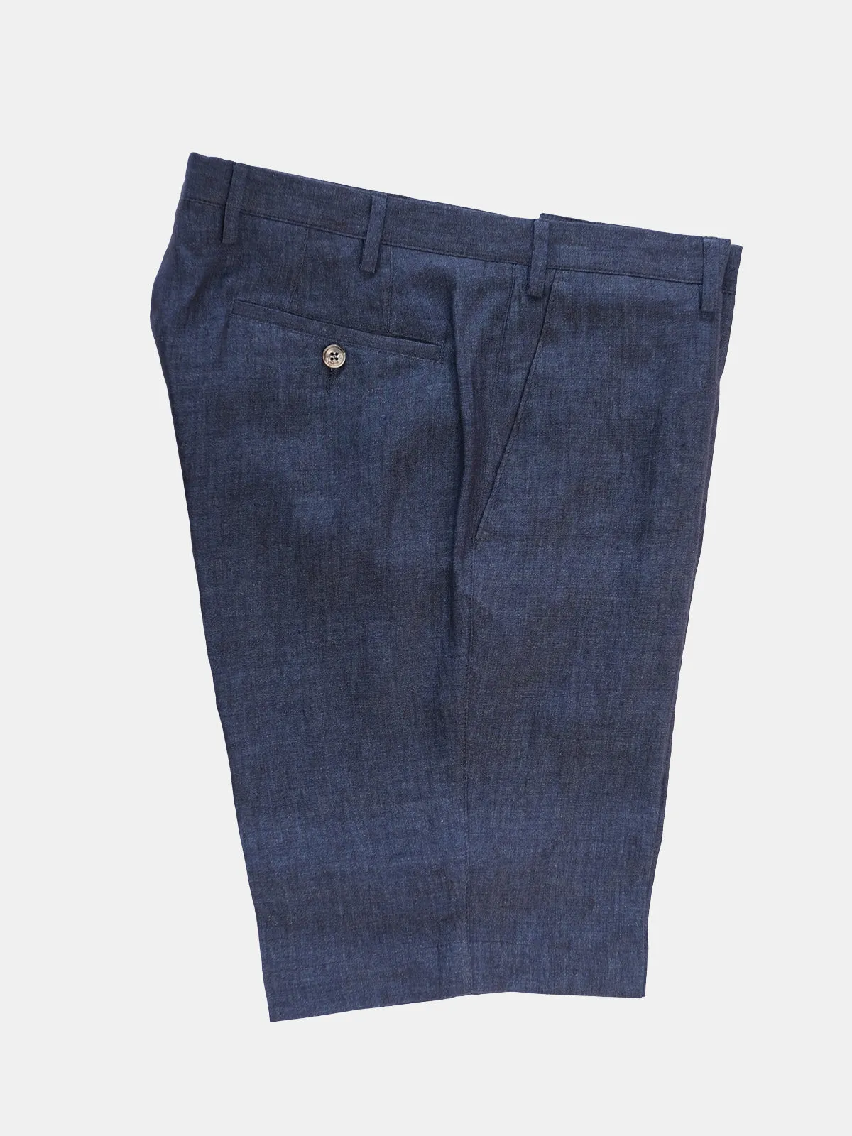 Fermo Shorts - Indigo Linen