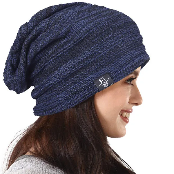 FORBUSITE Classic Women Knit Slouchy Beanie Hats B5001