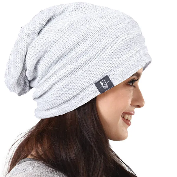 FORBUSITE Classic Women Knit Slouchy Beanie Hats B5001