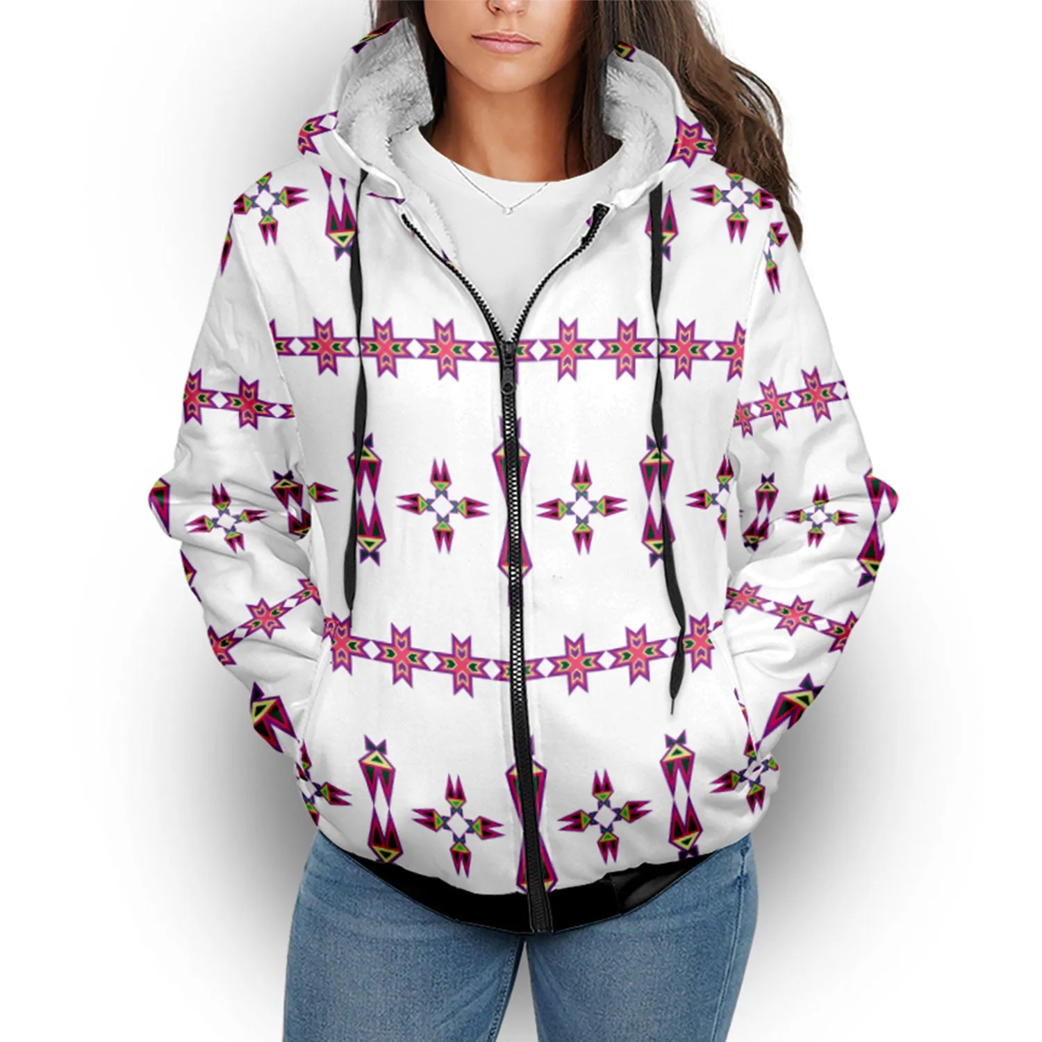 Four Directions Lodge Flurry Sherpa Hoodie