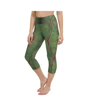 Frankenstein Inspired Yoga Capris