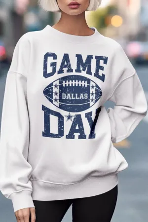 Game Day Dallas Graphic Sweatshirt