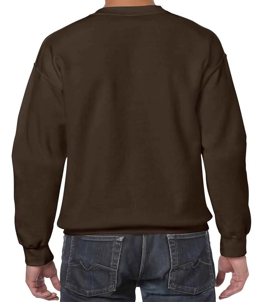 Gildan Heavy Blend Sweatshirt - Brown, Green, Yellow, Orange