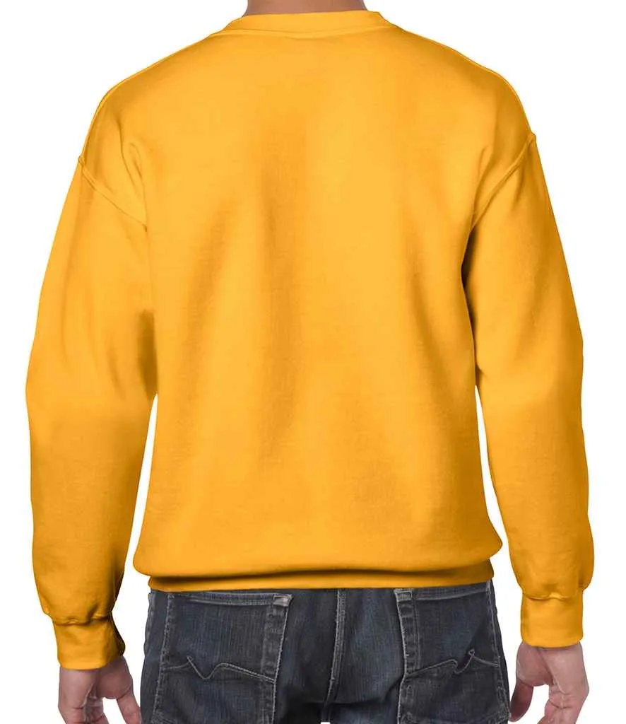 Gildan Heavy Blend Sweatshirt - Brown, Green, Yellow, Orange