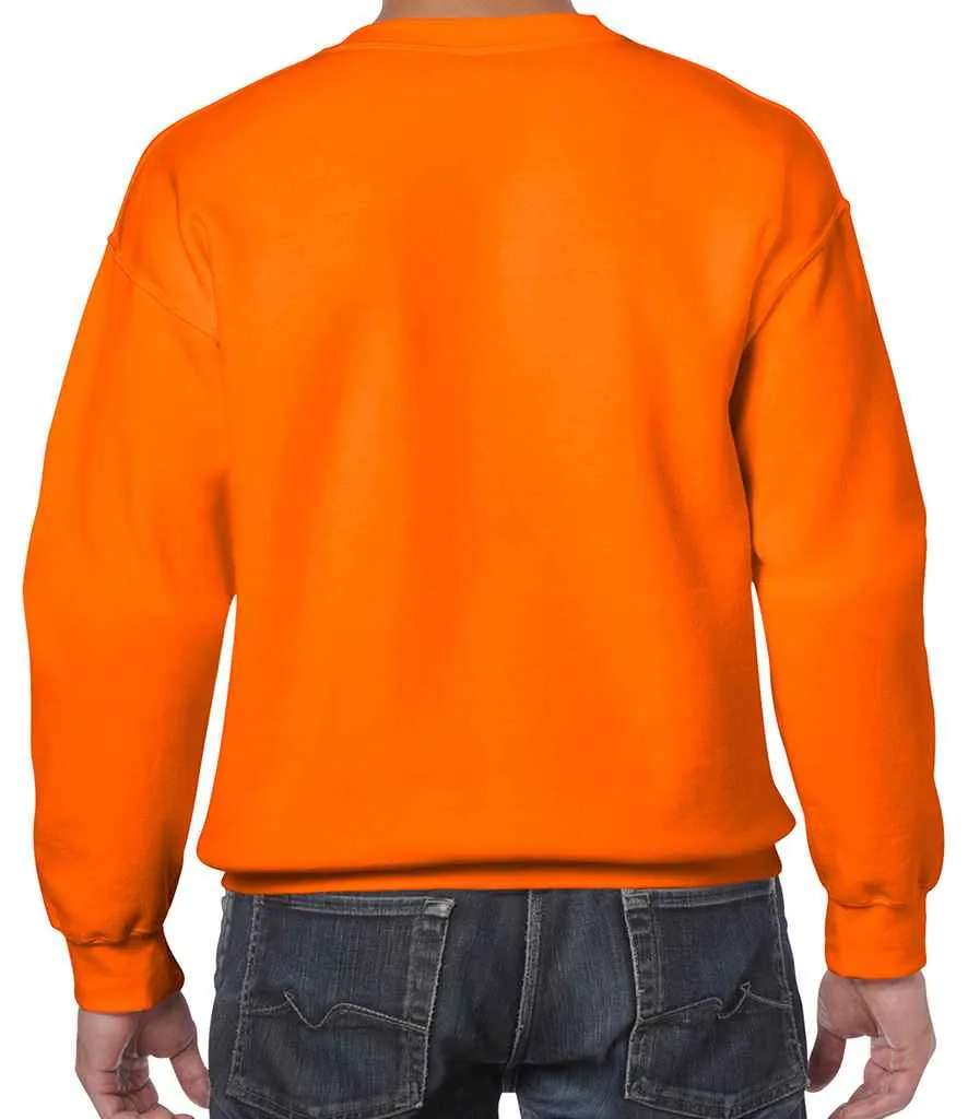 Gildan Heavy Blend Sweatshirt - Brown, Green, Yellow, Orange