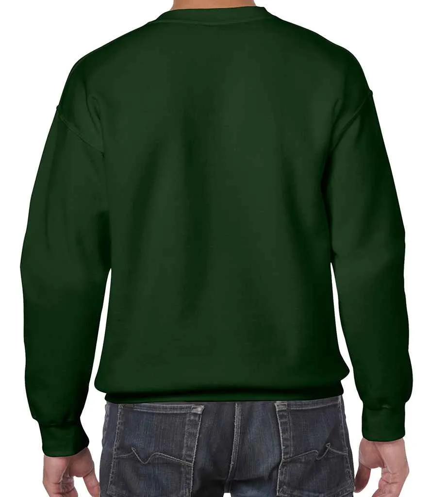 Gildan Heavy Blend Sweatshirt - Brown, Green, Yellow, Orange