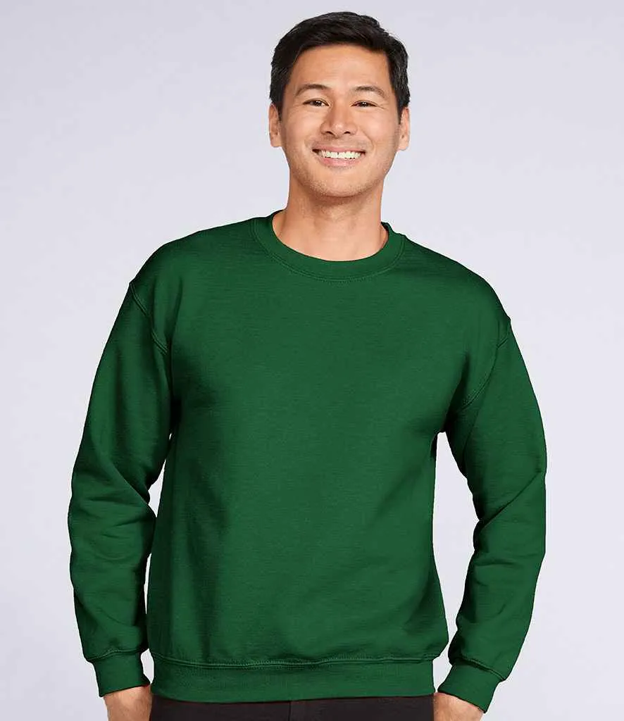 Gildan Heavy Blend Sweatshirt - Brown, Green, Yellow, Orange