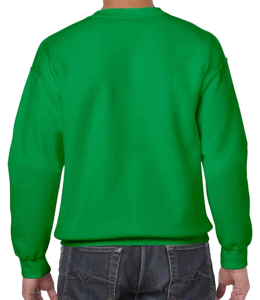 Gildan Heavy Blend Sweatshirt - Brown, Green, Yellow, Orange