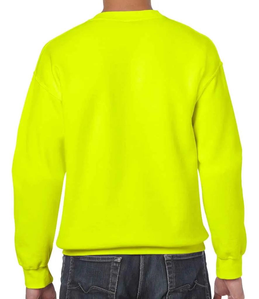 Gildan Heavy Blend Sweatshirt - Brown, Green, Yellow, Orange