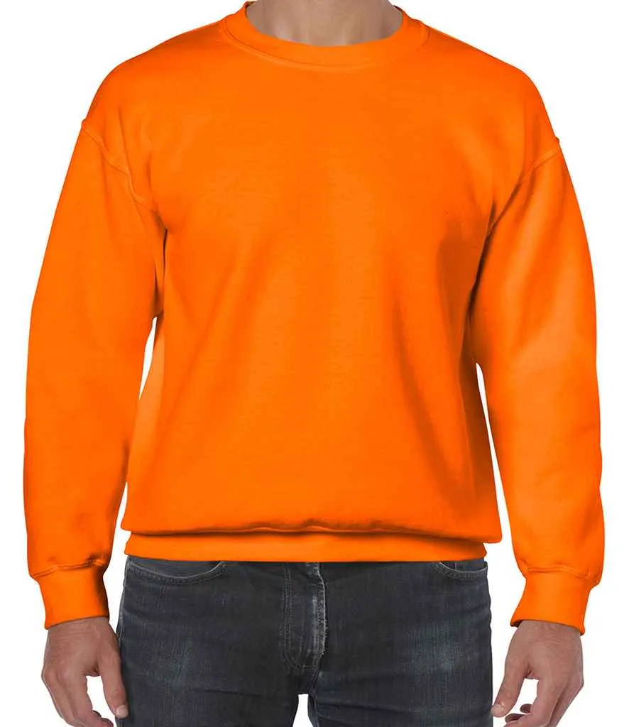 Gildan Heavy Blend Sweatshirt - Brown, Green, Yellow, Orange