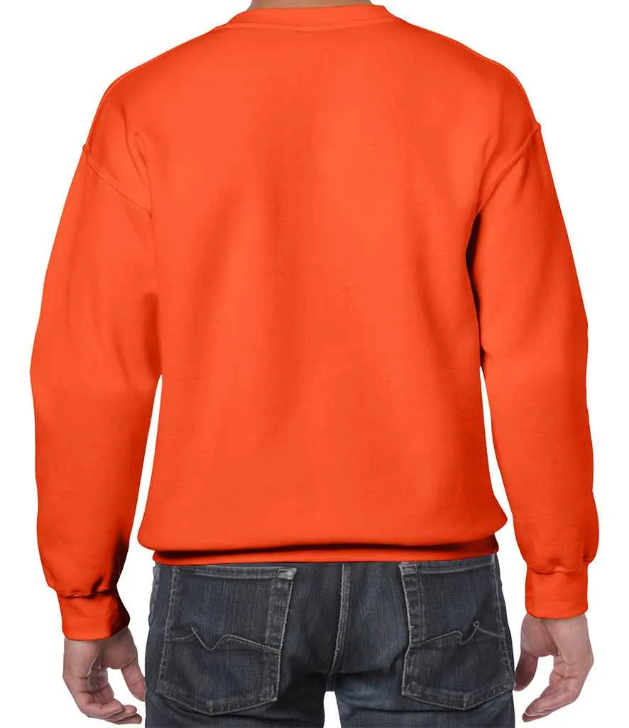 Gildan Heavy Blend Sweatshirt - Brown, Green, Yellow, Orange