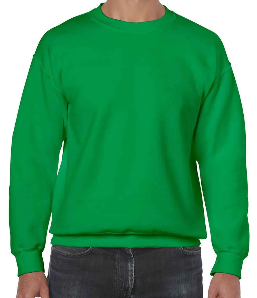 Gildan Heavy Blend Sweatshirt - Brown, Green, Yellow, Orange