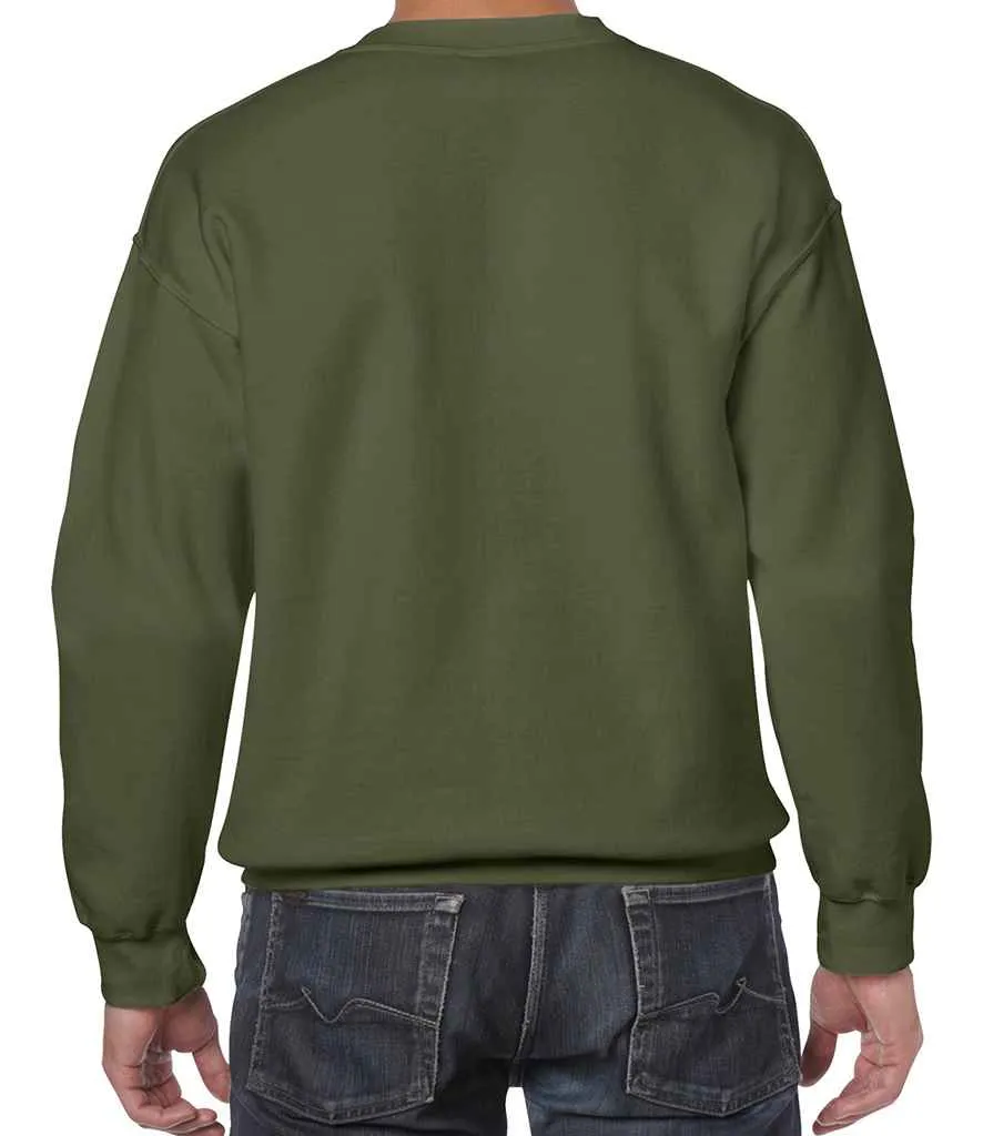 Gildan Heavy Blend Sweatshirt - Brown, Green, Yellow, Orange