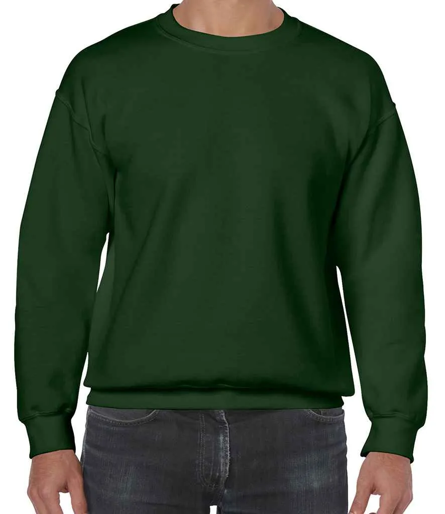 Gildan Heavy Blend Sweatshirt - Brown, Green, Yellow, Orange