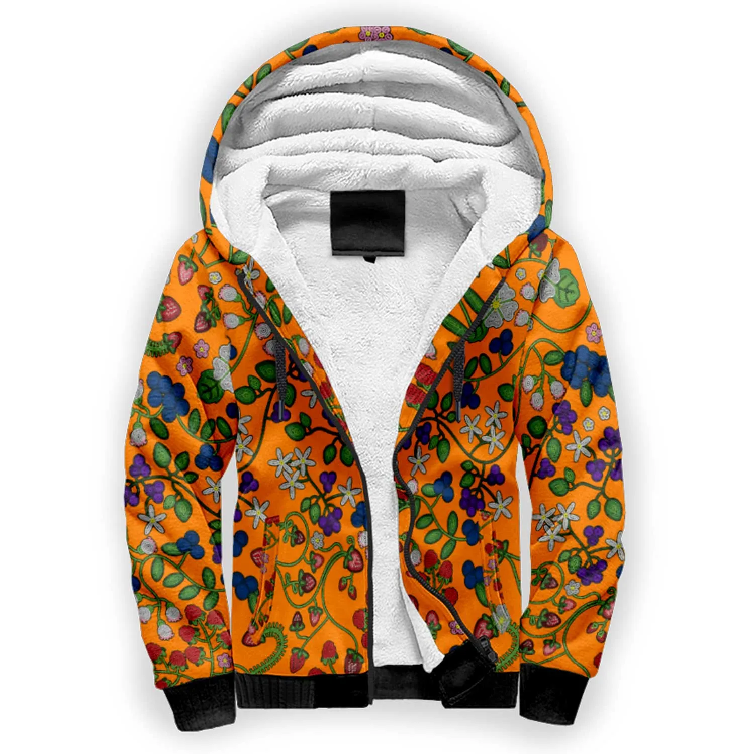 Grandmother Stories Carrot Sherpa Hoodie